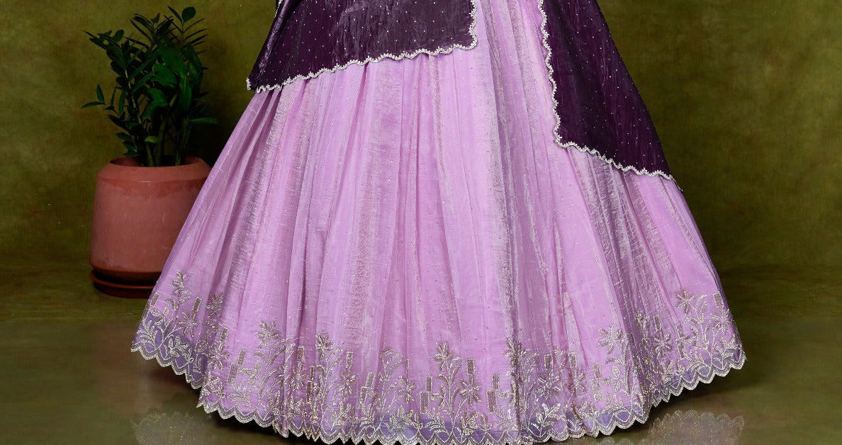 Latest Semi Stitched Lehenga Choli With Dupatta.