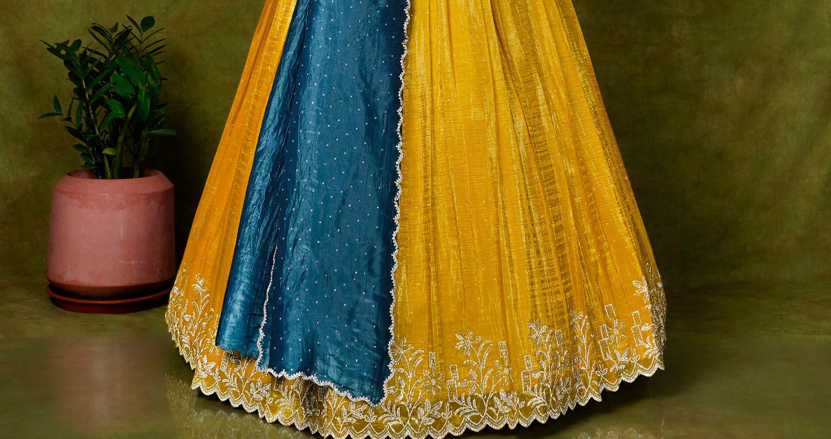 Latest Semi Stitched Lehenga Choli With Dupatta.
