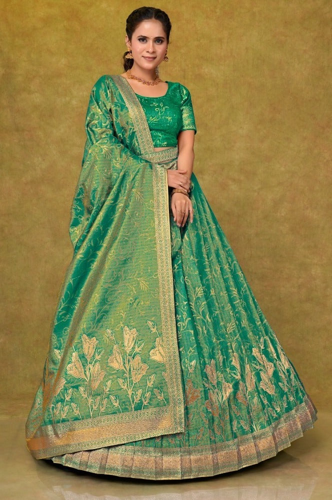 Latest Semi Stitched Lehenga Choli With Dupatta