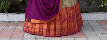 New Wedding and Festival Semi Stitiched Banarasi Lehenga Choli