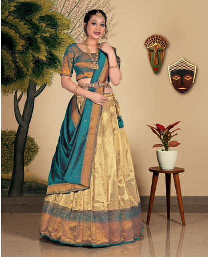 Latest Semi Stitched Lehenga Choli With Dupatta.