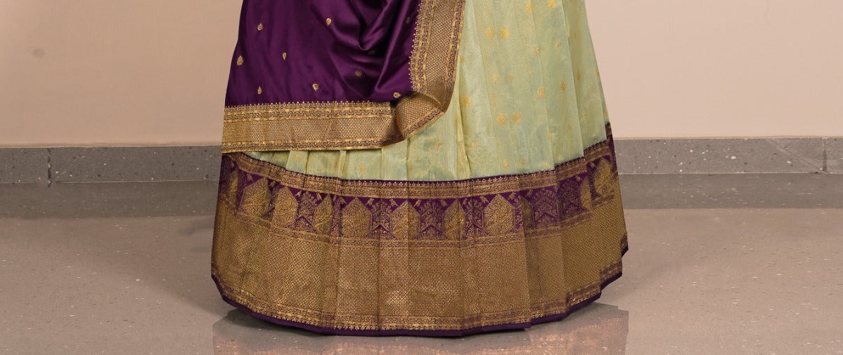 Latest Semi Stitched Lehenga Choli With Dupatta.