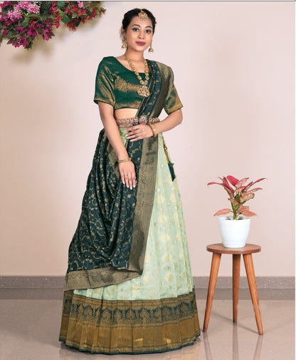 Latest Semi Stitched Lehenga Choli With Dupatta.