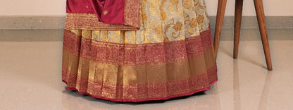 Latest Semi Stitched Lehenga Choli With Dupatta.