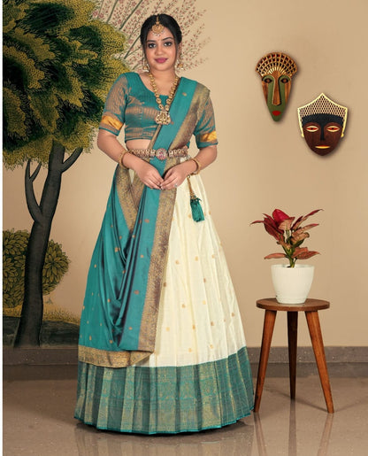 Latest Semi Stitched Lehenga Choli With Dupatta.