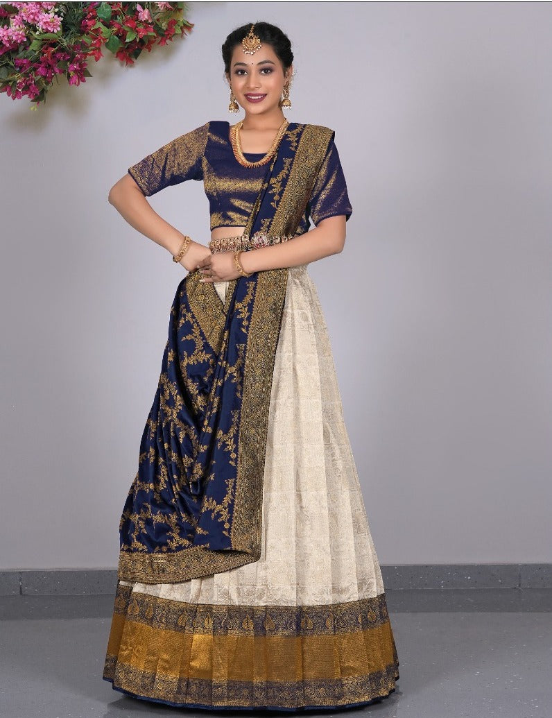 Latest Semi Stitched Lehenga Choli With Dupatta.