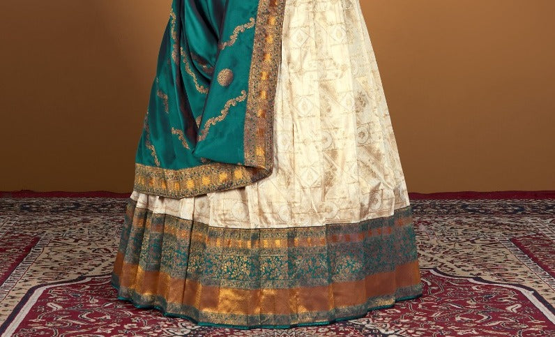 Latest Semi Stitched Lehenga Choli With Dupatta.