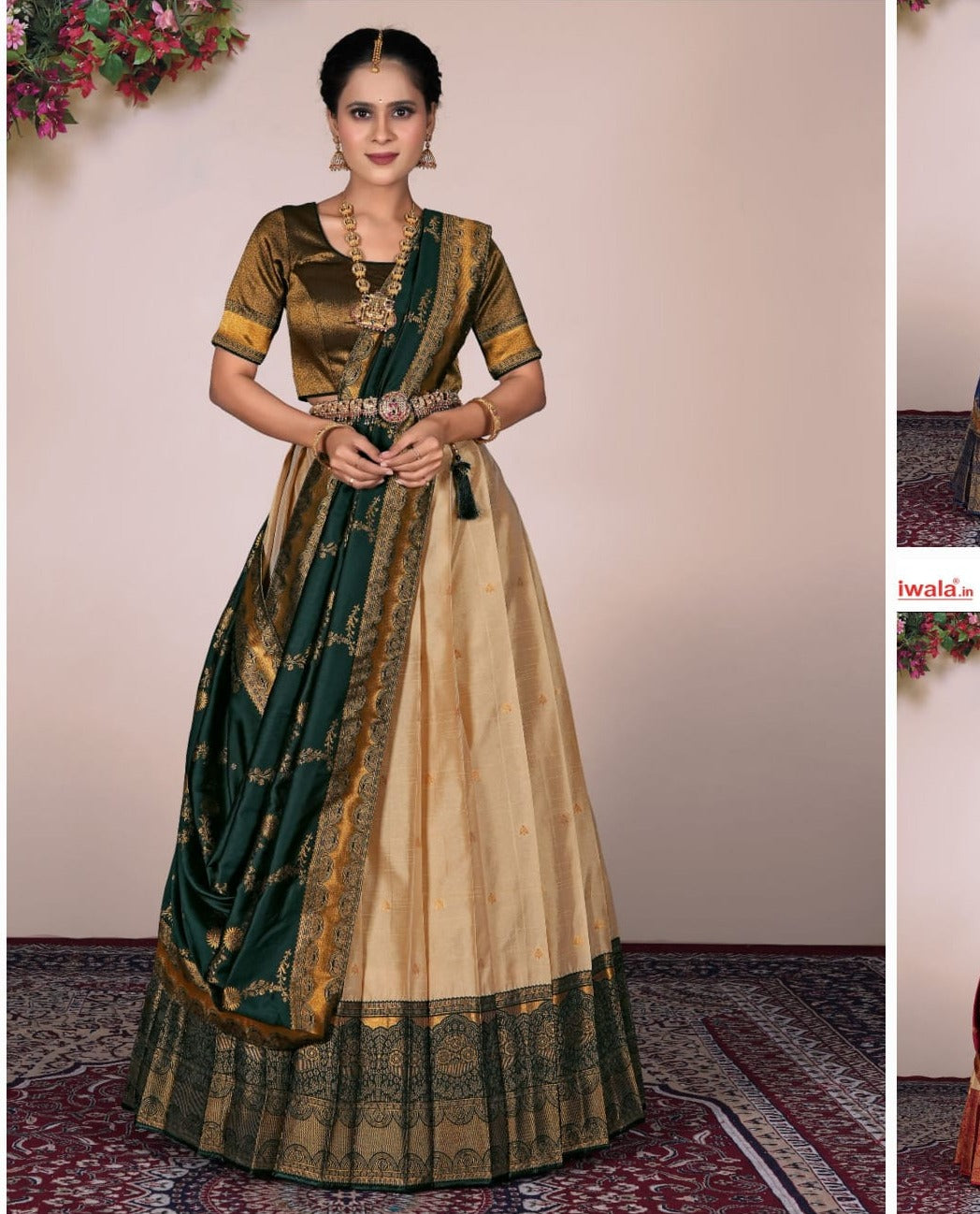 Latest Semi Stitched Lehenga Choli With Dupatta.