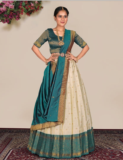 Latest Semi Stitched Lehenga Choli With Dupatta.