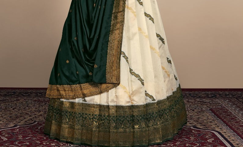 Latest Semi Stitched Lehenga Choli With Dupatta.