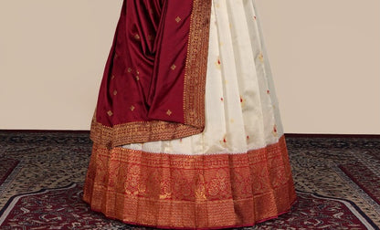 Latest Semi Stitched Lehenga Choli With Dupatta.