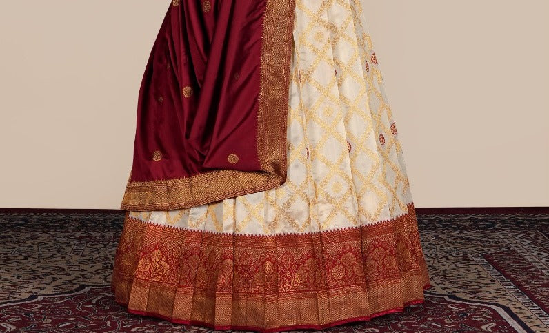 Latest Semi Stitched Lehenga Choli With Dupatta.