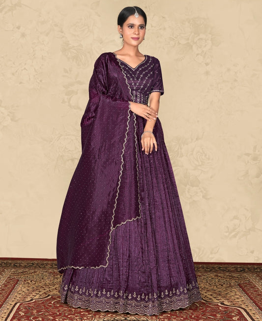 Latest Semi Stitched Lehenga Choli With Dupatta.