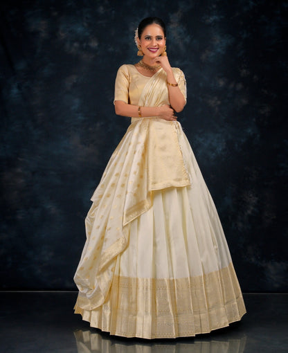 Latest Semi Stitched Lehenga Choli With Dupatta.