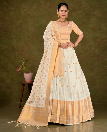 Latest Semi Stitched Lehenga Choli With Dupatta.