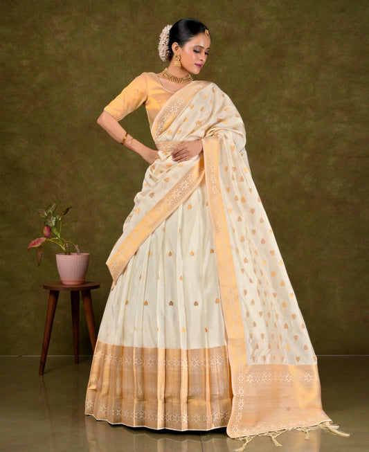 Latest Semi Stitched Lehenga Choli With Dupatta.