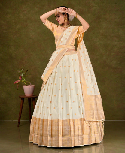 Latest Semi Stitched Lehenga Choli With Dupatta.