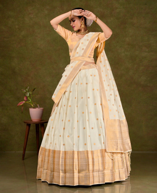 Latest Semi Stitched Lehenga Choli With Dupatta.