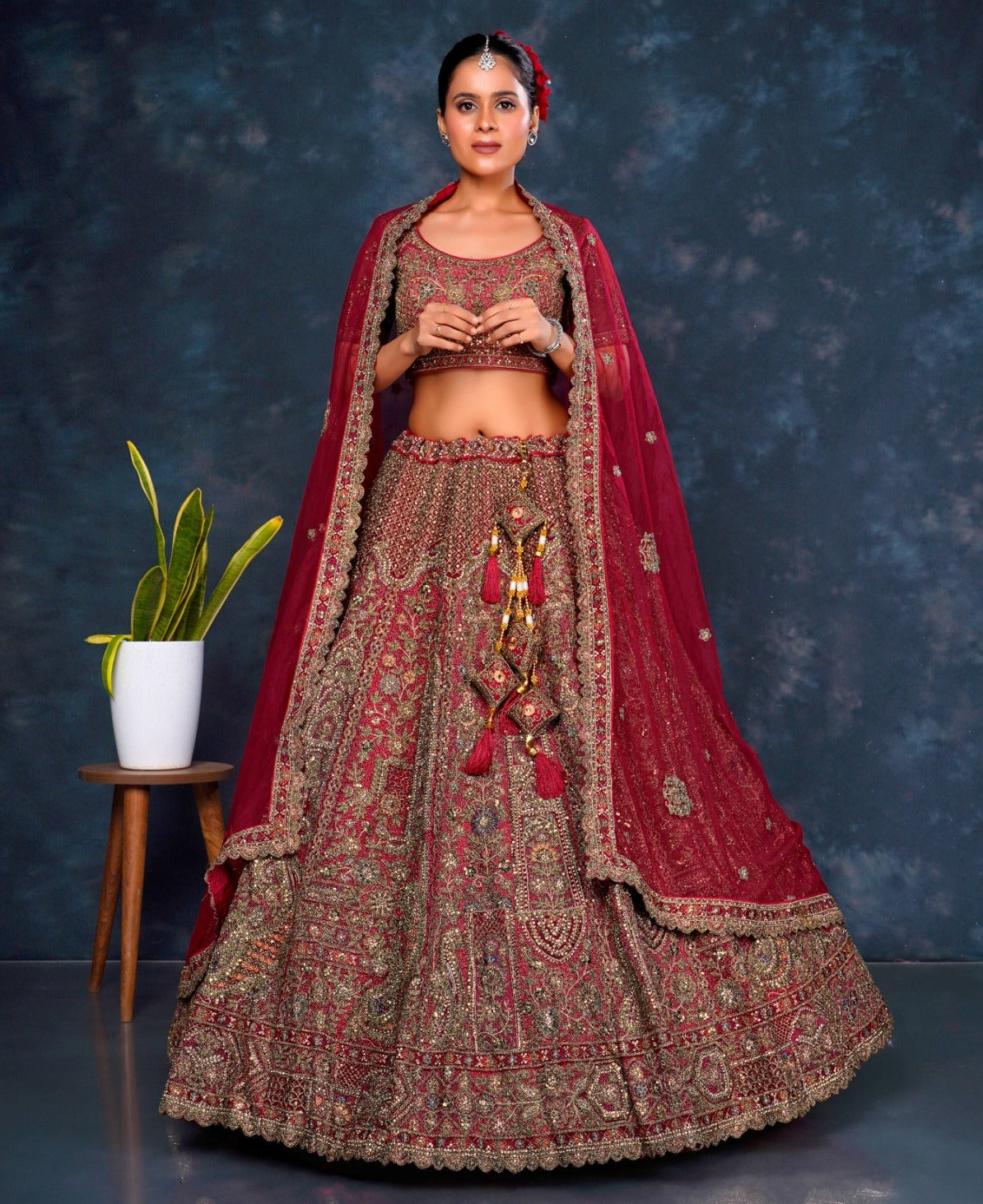 Latest Semi Stitched Lehenga Choli With Dupatta.
