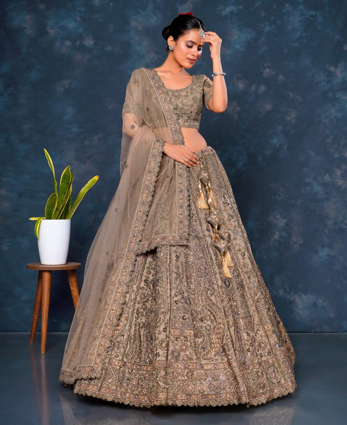 Latest Semi Stitched Lehenga Choli With Dupatta.