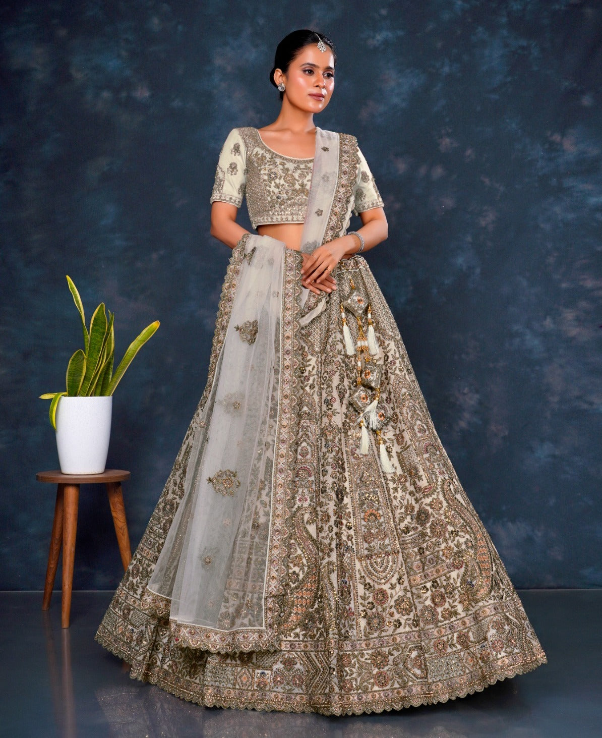 Latest Semi Stitched Lehenga Choli With Dupatta.