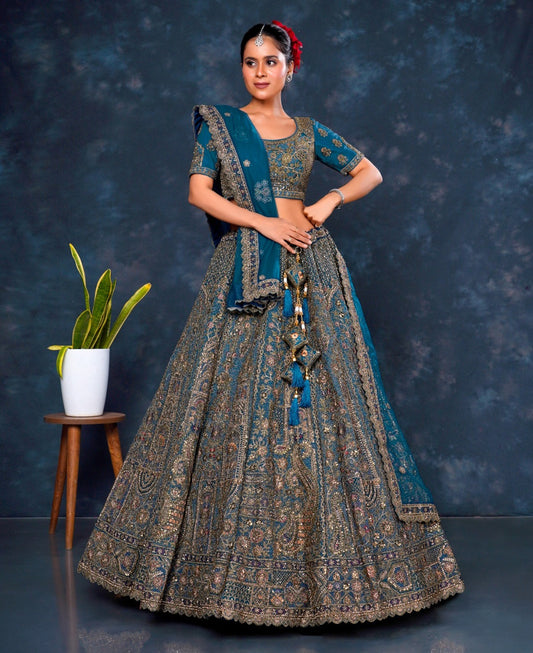 Latest Semi Stitched Lehenga Choli With Dupatta.