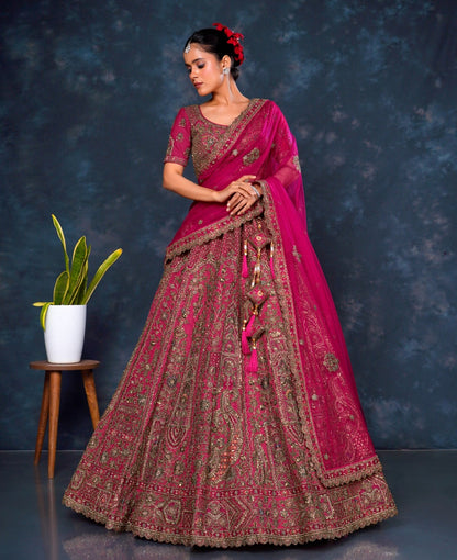 Latest Semi Stitched Lehenga Choli With Dupatta.