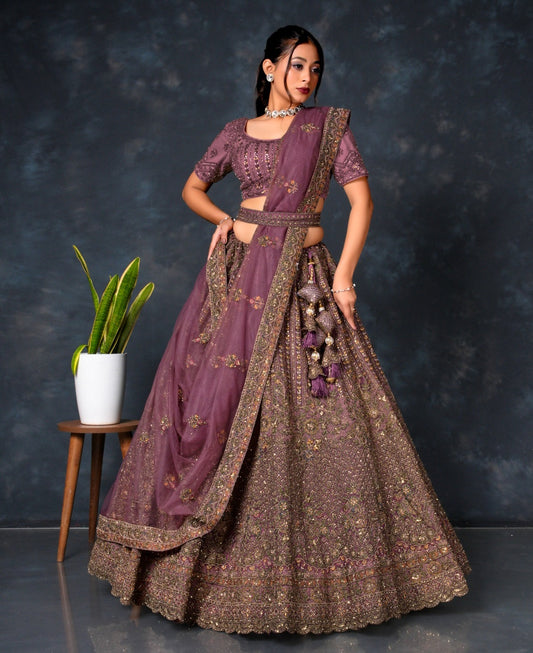 Latest Semi Stitched Lehenga Choli With Dupatta.