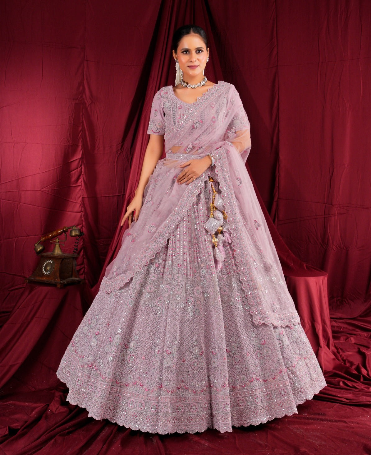 Latest Semi Stitched Lehenga Choli With Dupatta.