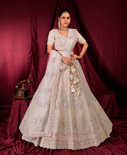 Latest Semi Stitched Lehenga Choli With Dupatta.