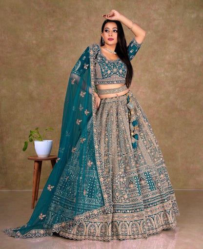 Latest Semi Stitched Lehenga Choli With Dupatta.