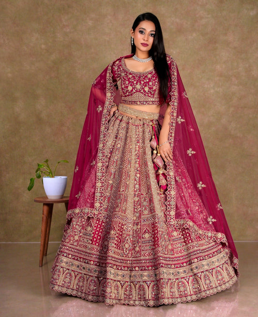 Latest Semi Stitched Lehenga Choli With Dupatta.