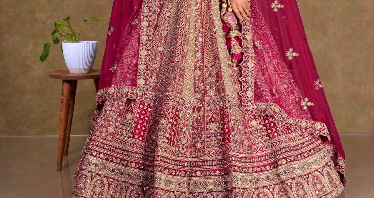 Latest Semi Stitched Lehenga Choli With Dupatta.