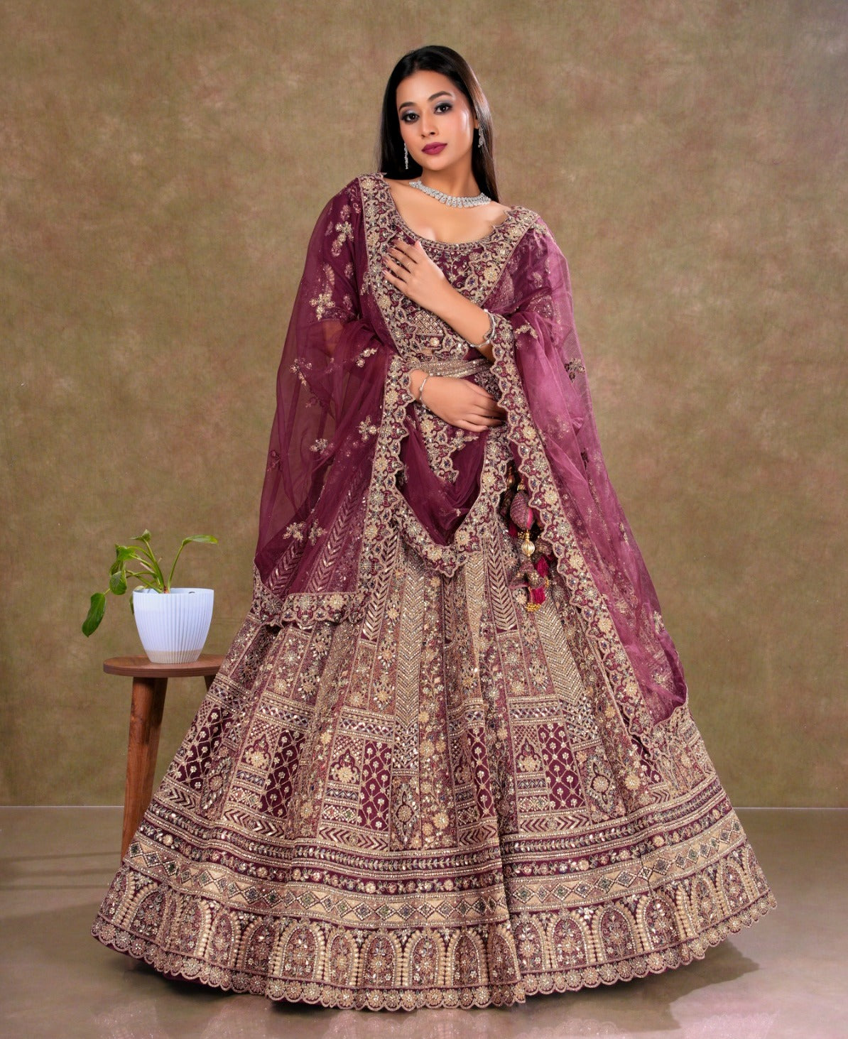 Latest Semi Stitched Lehenga Choli With Dupatta.