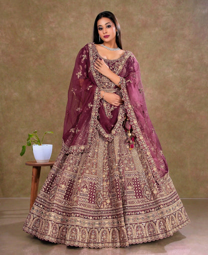 Latest Semi Stitched Lehenga Choli With Dupatta.