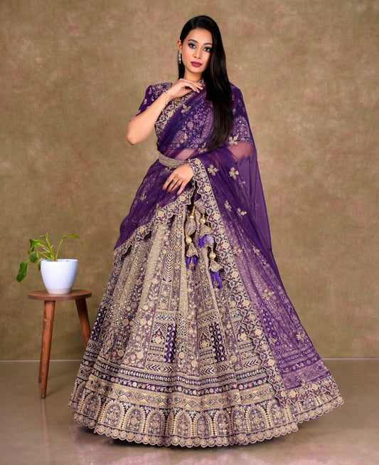 Latest Semi Stitched Lehenga Choli With Dupatta.