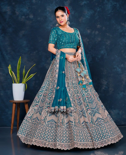 Latest Semi Stitched Lehenga Choli With Dupatta.
