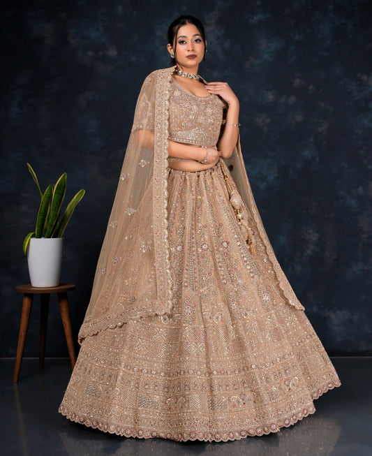 Latest Semi Stitched Lehenga Choli With Dupatta.