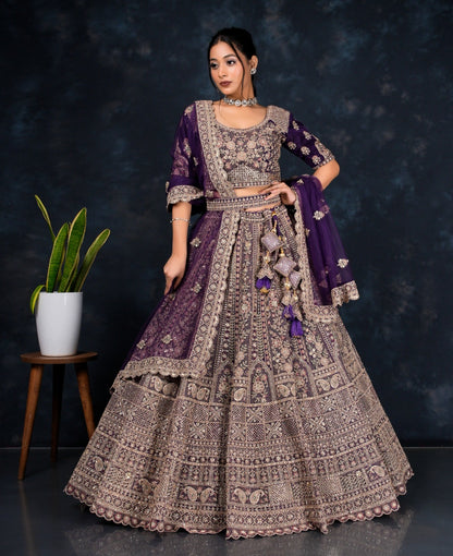 Latest Semi Stitched Lehenga Choli With Dupatta.