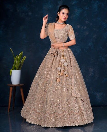 Latest Semi Stitched Lehenga Choli With Dupatta.