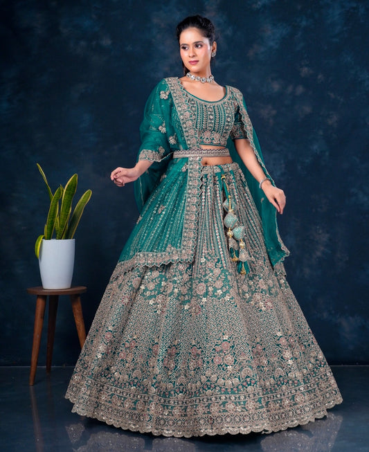 Latest Semi Stitched Lehenga Choli With Dupatta.