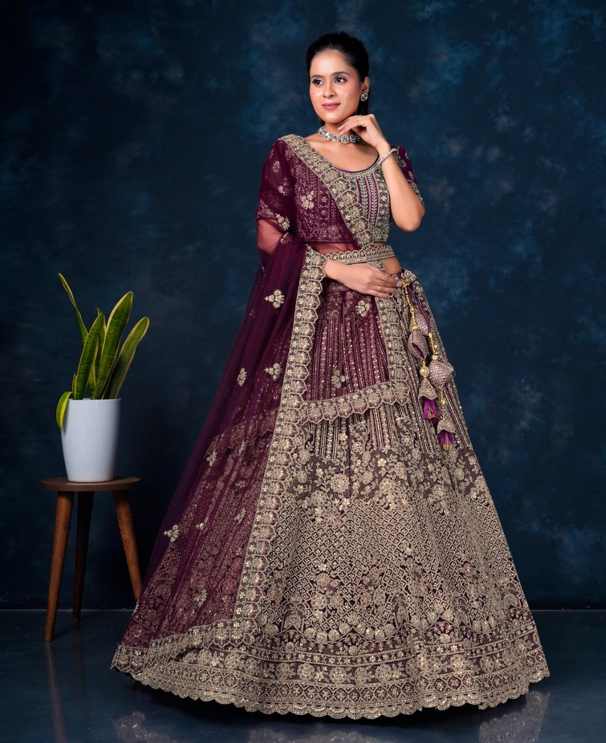 Latest Semi Stitched Lehenga Choli With Dupatta.