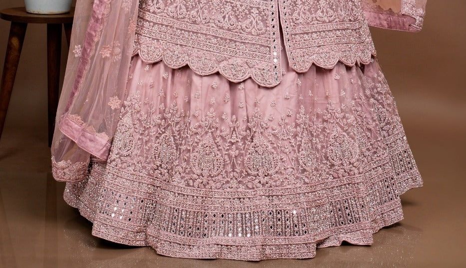 Bridal Kameez with Gharara & Dupatta