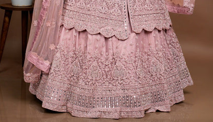 Bridal Kameez with Gharara & Dupatta