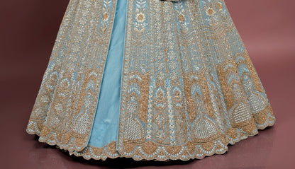 Bridal Kameez with Gharara & Dupatta