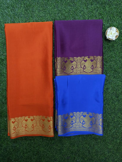 Pure Mysore Silk Saree.