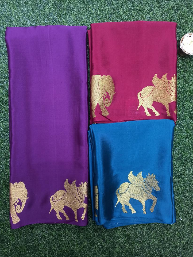 Pure Mysore Silk Saree.