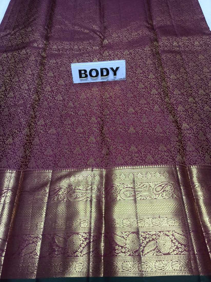 Pure Kanchipuram Silk Saree.