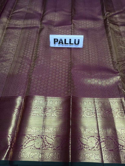 Pure Kanchipuram Silk Saree.
