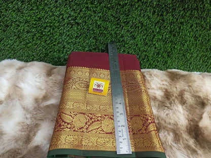 Pure Kanchipuram Silk Saree.